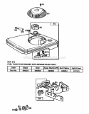 Page G Diagram and Parts List for 110782-0051-01  Briggs and Stratton Engine